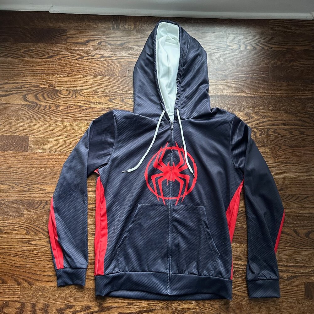 Miles Morales / Spin Men's Zip Up Sweatshirt